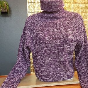 NWT Boutique knit chunky crop sweater